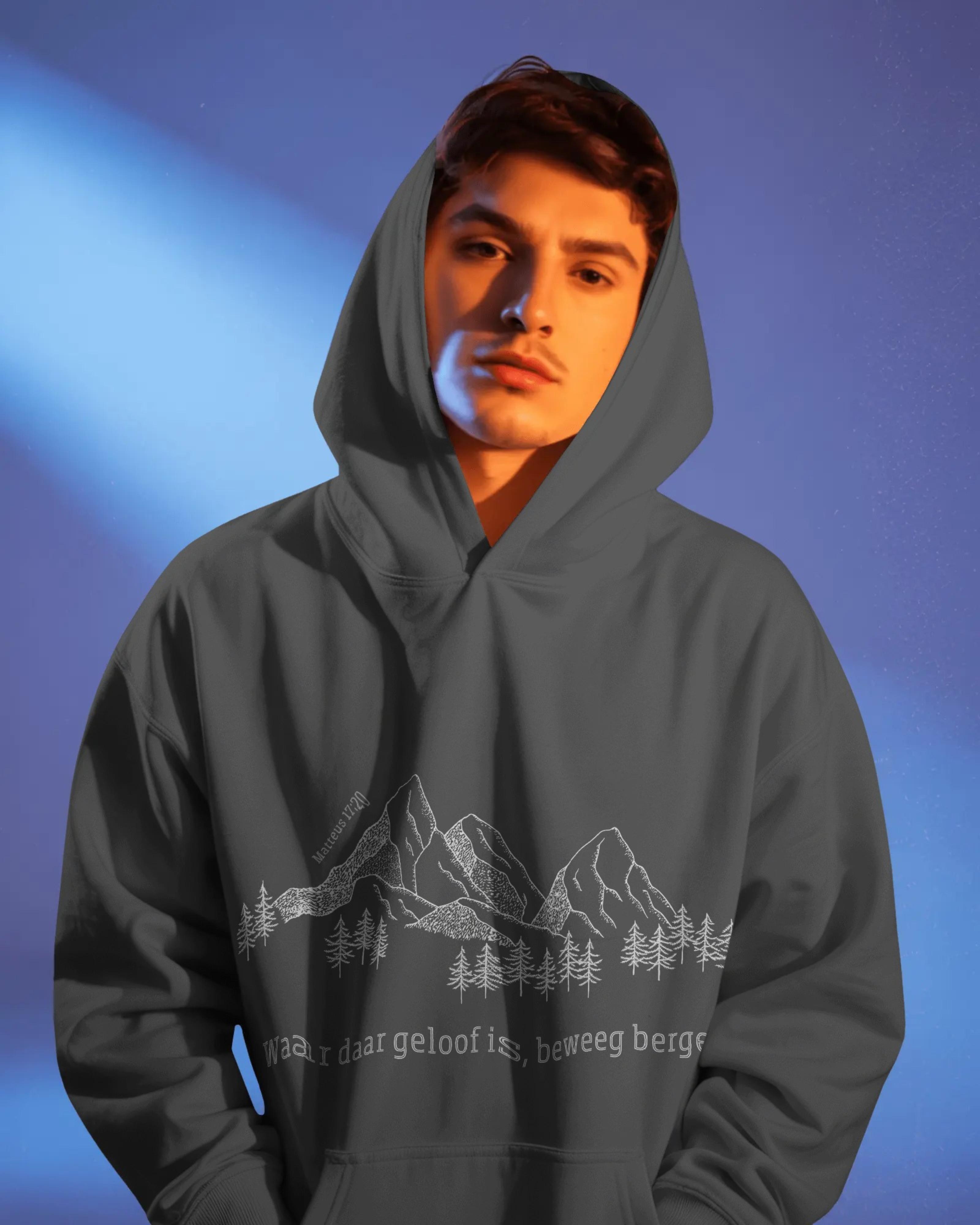 Unisex Matteus 17v20 Basic Standard Hoodie